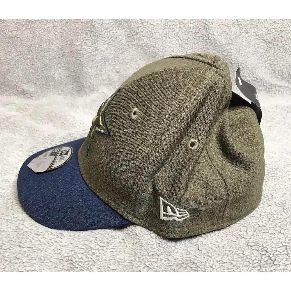 NEW NFL Dallas New Era 39THIRTY On Field Salute To Service Hat Cap Toddler-Child